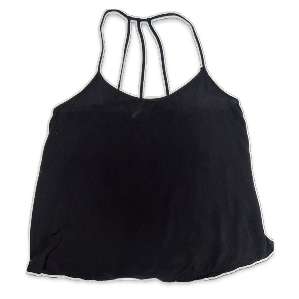 No Boundaries Black, strappy, flowy camisole / tank / tunic